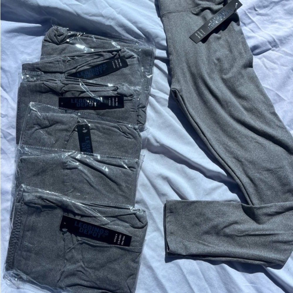 Gray Leggings